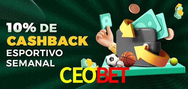10% de bônus de cashback na CEOBET